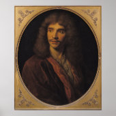 Portret van Moliere Poster (Voorkant)