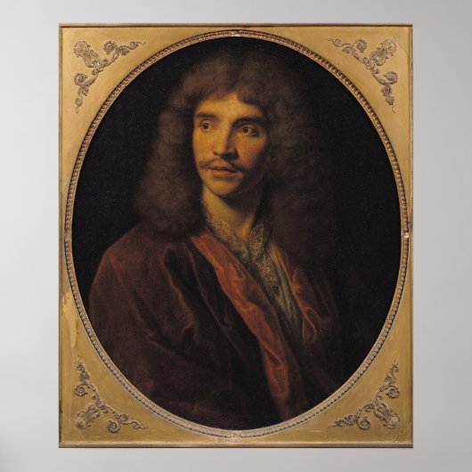 Portret van Moliere Poster (Voorkant)