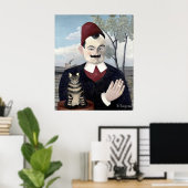 Portret van Monsieur X, Henri Rousseau Fine Art Poster (Thuiskantoor)