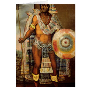 Portret van Montezuma II