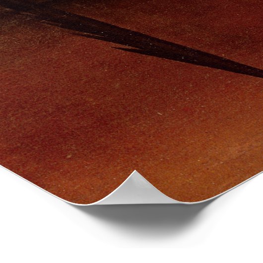 Portret van Montezuma II Poster (Hoek)