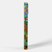 Portret van mooie vrouw in Glas in lood stijl Case-Mate iPhone Case (Achterkant / Rechts)