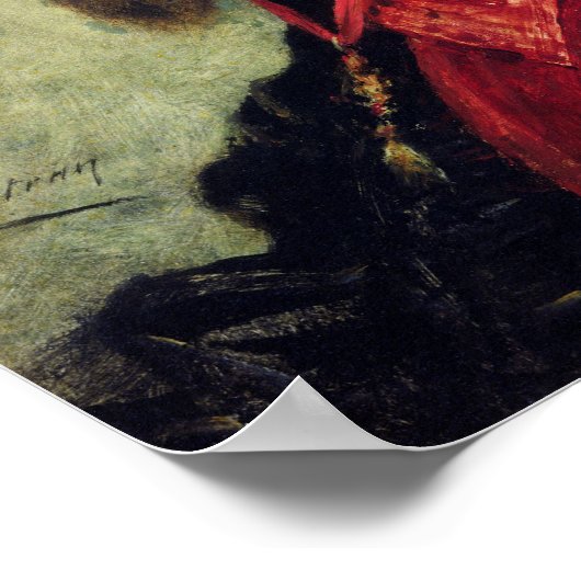 Portret van Mounet-Sully Poster (Hoek)