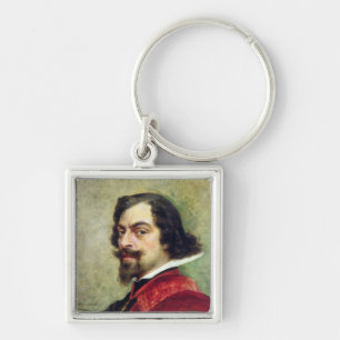 Portret van Mounet-Sully Sleutelhanger