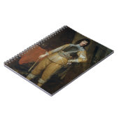 Portret van Mountjoy Blount, Earl of Newport (c.15 Notitieboek (Linkerzijde)