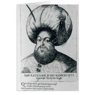 Portret van Murad III