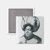 Portret van Murad III Magneet (Voorkant / Achterkant)