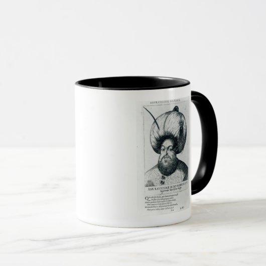 Portret van Murad III Mok (Voorkant rechts)