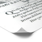 Portret van Murad III Poster (Hoek)