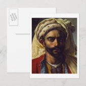Portret van Mustapha Briefkaart (Voorkant / Achterkant)