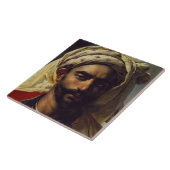 Portret van Mustapha Tegeltje (Zijkant)