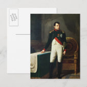 Portret van Napoleon Bonaparte 1809 Briefkaart (Voorkant / Achterkant)