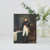 Portret van Napoleon Bonaparte 1809 Briefkaart (Staand voorkant)