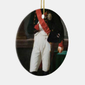 Portret van Napoleon Bonaparte 1809 Keramisch Ornament (Rechts)