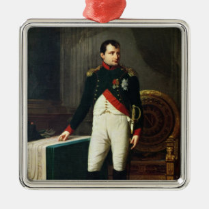 Portret van Napoleon Bonaparte 1809 Metalen Ornament