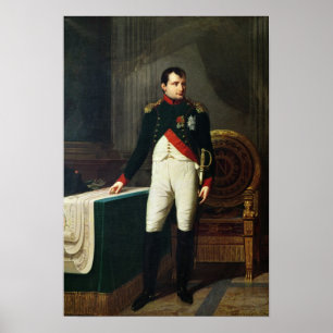 Portret van Napoleon Bonaparte 1809 Poster