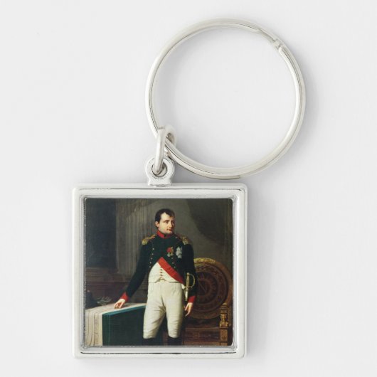 Portret van Napoleon Bonaparte 1809 Sleutelhanger (Voorkant)