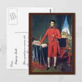 Portret van Napoleon Bonaparte als eerste consumen Briefkaart (Voorkant / Achterkant)