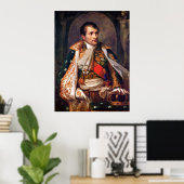 Portret van Napoleon Bonaparte door Andrea Appiani Poster (Thuiskantoor)