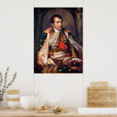 Portret van Napoleon Bonaparte door Andrea Appiani Poster (Keuken)
