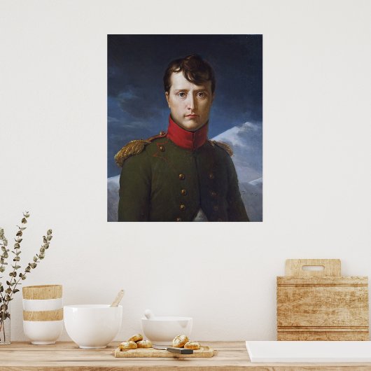 Portret van Napoleon Bonaparte First Consul Poster (Keuken)