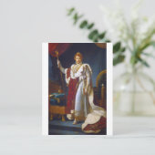 Portret van Napoleon Bonaparte, Francois Gérard Briefkaart (Staand voorkant)