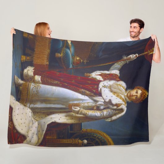 Portret van Napoleon Bonaparte, Francois Gérard Fleece Deken (In situ)