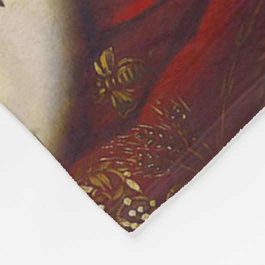 Portret van Napoleon Bonaparte, Francois Gérard Fleece Deken (Hoek)