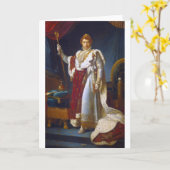 Portret van Napoleon Bonaparte, Francois Gérard Kaart (Gele Bloem)