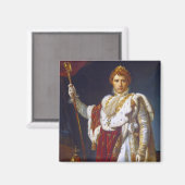 Portret van Napoleon Bonaparte, Francois Gérard Magneet (Voorkant / Achterkant)