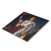 Portret van Napoleon Bonaparte, Francois Gérard Tegeltje (Zijkant)