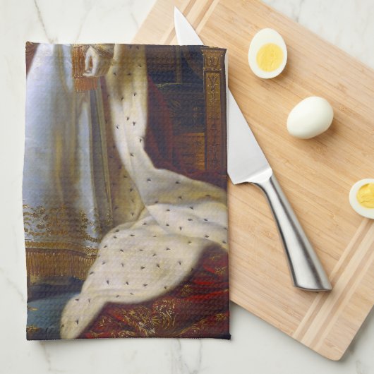 Portret van Napoleon Bonaparte, Francois Gérard Theedoek (Quarter Fold)