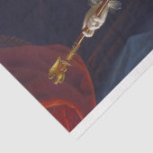 Portret van Napoleon Bonaparte, Francois Gérard Tissuepapier (Detail)