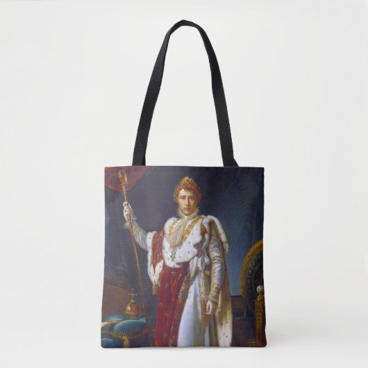 Portret van Napoleon Bonaparte, Francois Gérard Tote Bag (Voorkant)