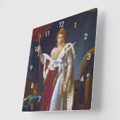 Portret van Napoleon Bonaparte, Francois Gérard Vierkante Klok (Hoek)