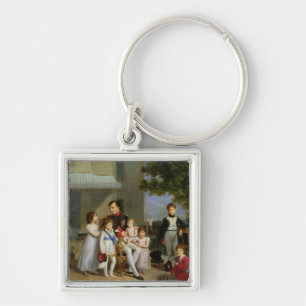 Portret van Napoleon Bonaparte met zijn Nephews Sleutelhanger