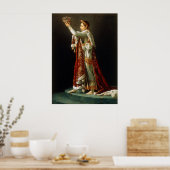Portret van Napoleon door David Poster (Keuken)