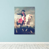 Portret van Napoleon I 1810 Canvas Afdruk (Insitu (Houten vloer))