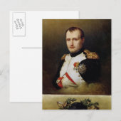 Portret van Napoleon I 1812 Briefkaart (Voorkant / Achterkant)