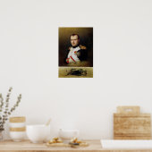 Portret van Napoleon I 1812 Poster (Keuken)