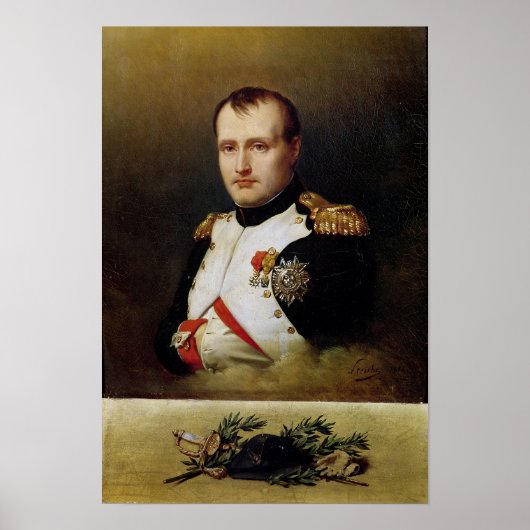 Portret van Napoleon I 1812 Poster (Voorkant)