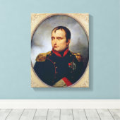 Portret van Napoleon I, 1815 Canvas Afdruk (Insitu (Houten vloer))
