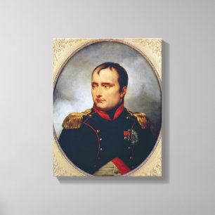 Portret van Napoleon I, 1815 Canvas Afdruk