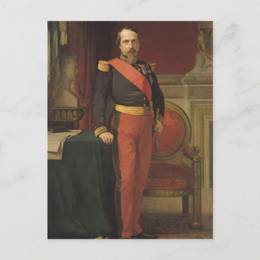 Portret van Napoleon III 1862 Briefkaart (Voorkant)