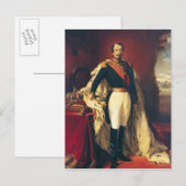 Portret van Napoleon III keizer van Frankrijk Briefkaart (Voorkant / Achterkant)