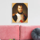 Portret van Napoleon in uniform Canvas Afdruk (Insitu (Woonkamer))