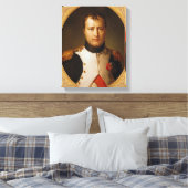 Portret van Napoleon in uniform Canvas Afdruk (Insitu (Slaapkamer))
