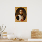Portret van Napoleon in uniform Poster (Keuken)