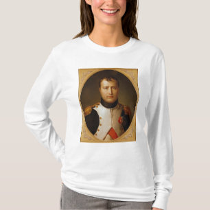 Portret van Napoleon in uniform T-shirt