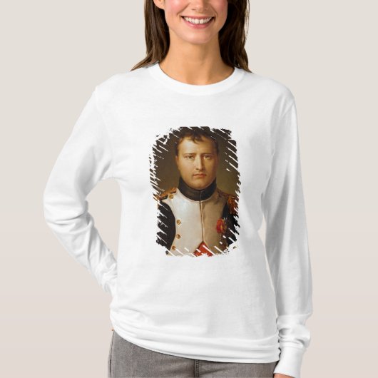 Portret van Napoleon in uniform T-shirt (Voorkant)